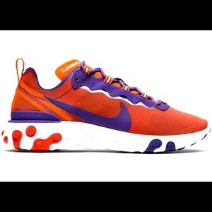 😈🎃Men's Nike Orange Clemson Tigers React🎃👿
